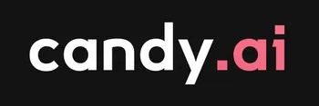 Candy.ai logo and example characters, a competitor to SecretDesires.ai