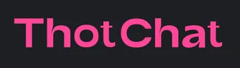 The official logo for ThotChat.ai in pink text.